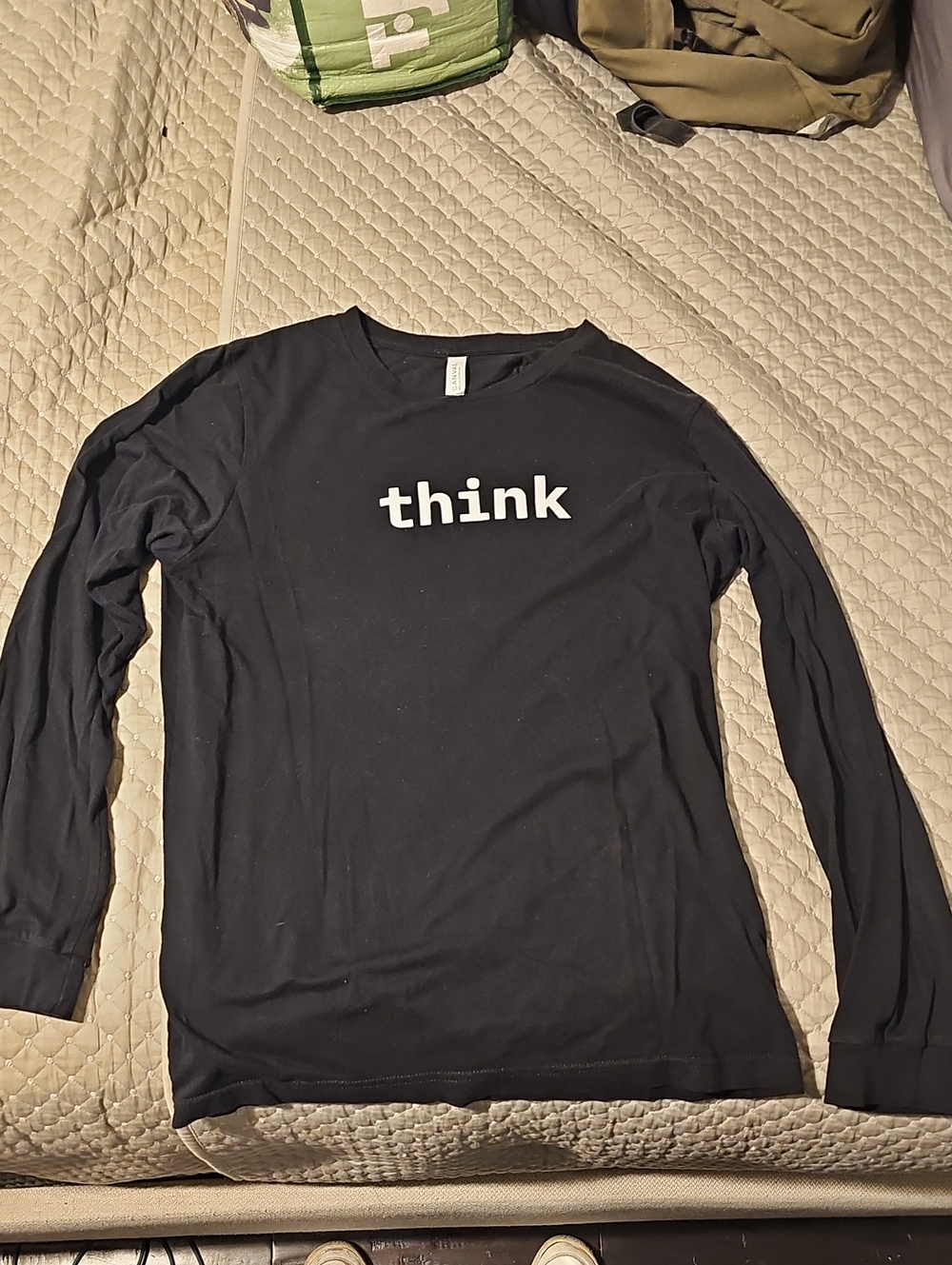 IBM Think Graphic Long-Sleeve T-Shirt - Black